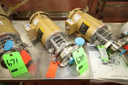 SPX/WCB 1 hp Centrifugal Pump, Model C114 with 1-1/2