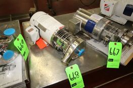 New Bradford 1 hp Centrifugal Pump with 1-1/2