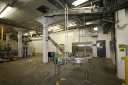 2011 Nercon Aprox. 265 ft. L Ground and Overhead S/S Product Conveyor with 4-1/2