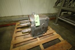 WCB Positive Displacement Pump Head, Model 224 , S/N 370336-04 (NOTE: Missing Head, Cover Assembly