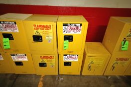 Justrite and Eagle 4 Gal. Capacity Flammable Cabinets, Model 1904 and Other