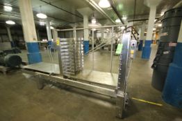 Johnson Hydraulic S/S Cheese Block Cutter, Model CJ-600R, S/N 071388 with Aprox. 26