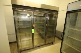 Manitowoc 3-Door Glass S/S Refrigerator/Cooler