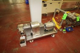 APV Size R6 Portable Positive Displacement Pump, S/N 1000002741977 with 3