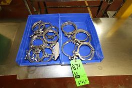 Assorted S/S Clamps - (10) 5