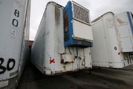 1970 Trailmobile 44 ft. Tandem Axle Trailer, VIN #S-95142 with Thermo King Super Reefer (Unit #7) (