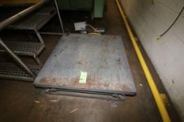 Pentalift Aprox. 4 ft. x 4 ft. Hydraulic Electric Pallet Positioner/Scissorlift Platform with