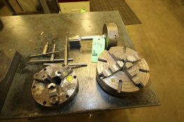 (3) Assorted 3 and 4-Jaw Chucks