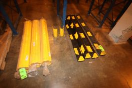 Material Handling Items including (3) Eagle Post Protectors and (4) Park-It Rubber Curbs