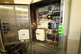 S/S Control Panel with Allen Bradley MicroLogix 1500 PLC Controls, Reliance SP500 VFD, Allen Bradley