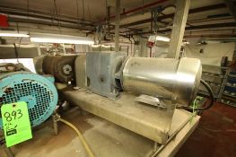 APV Positive Displacement Pump, Type R6RI, S/N C-7081 with 3