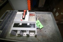 GE 1600 Amp Power Break Main Switch, Cat #TPVVF5616, Frame #TPVVFS, S/N V81187 including Cart