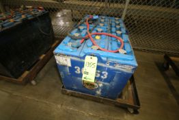 36 V Forklift Batteries with Carts