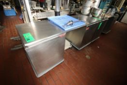 S/S Table W/ Rounded Edged 6'X30