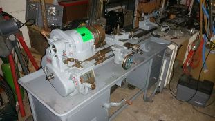 Southbend Lathe Swing Length 10 in., Bed Length 4 Ft.