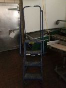 Blue Portable Stairs