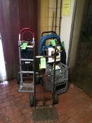 (3) Dollys, (1) W/ Chemical Distribution Station