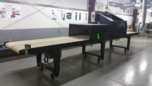 Auto Roll Cyclo-Flo Tunnel Dryer – Aprox. 37-1/2” W x 256” L Belt, Aprox. 53” L Tunnel x Aprox. 12-