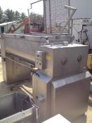 twin shaft Paddle Blender. Approx 40 Cu.Ft. (300 gallon). Trough is approx. 6'7