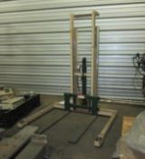 Beech Walk Behind Stradle Hydraulic Lift, Model SS-4266, S/N 006525, Weight Cap 1,000 LB, Load