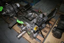 Nu-Con All S/S Powered Rotary Airlock Valve, Model CV1250DEM, S/N 8006538 with 13