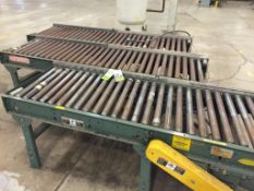 Hytrol Powered Roller Conveyor 3 Sections in Total Section Dimensions: 24