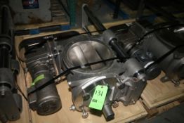 Nu-Con All S/S Powered Rotary Airlock Valve, Model CV1250DEM, S/N 8006534 with 13