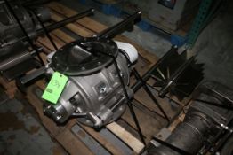 DMN Westinghouse All S/S Powered Rotary Airlock Valve, 10-Vane Star Valve, 10