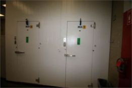 Bally 2-Door Walk-In Modular Cooler, Aprox. 11' 7