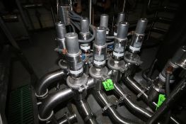 (8) WCB Air Valve Manifold, M/N 61T-40W-UAR2-4 (406)