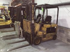 Hyster Aprox. 3,200 lb. Electric Forklift, M/N E40XL-33, S/N C108V08713K, 48 Volts, Side Shift, 3-