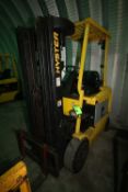 Hyster 3,250 lb. Electric Forklift, M/N E50XM2-33, S/N F108V26264Z, 4-Stage Mast, Side Shift, 36