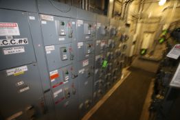 Allen-Bradley Centerline 30-Bucket Motor Control Center, Apox. 140