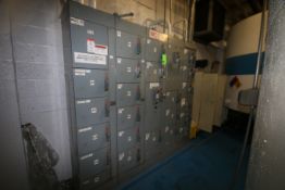 Allen-Bradley 25-Bucket Centerline Motor Control Center, S/N SN C PCW863/1 (MCC10)(569)