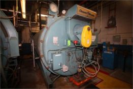 Cleaver Brooks 250 hp Boilers, M/N CB200-250, S/N L-91835, Max Pressure 150 PSI, Natural Gas (472)