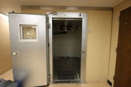 Hobart Walk-In Cooler with S/S Floor, Model W, S/N 53881665, Size 9' W x 9' D, Bolted