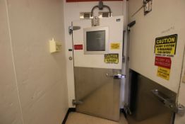 TAFCO Walk-In Freezer, Model 19-14-F, S/N 13672-2, S/S Walls and Ceiling, BOHN 6-Fan Evap Blower,