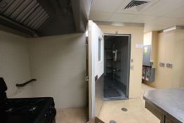 Hobart Walk-in Cooler with Stainless Steel floor, Model W, S/N 53881664, Bolted Construction, Size