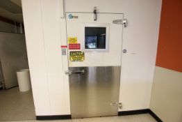 TAFCO Walk-In Cooler, L-Shaped, all S/S, Model 12-17-C-TPR, S/N 16606-2, Bolted Construction,(2)