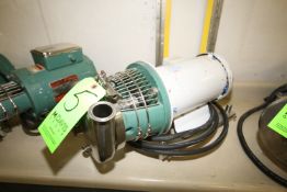 Tri-Clover 3 hp Centrifugal Pump, Model 216 with 2