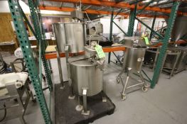 BG Machine Dual S/S Tank System includes Aprox. (1) 23