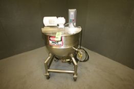 Groen 40 Gal. Kettle,Model SA-F-40-SP, National Board #63575, S/N 63575 with 316 S/S, Anchor