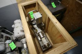 Waukesha Portable Positive Displacement Pump, Model 15, S/N 21252SS with 1-1/2