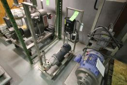 Procon 2 hp Pump on S/S Portable Skid, 1-1/2