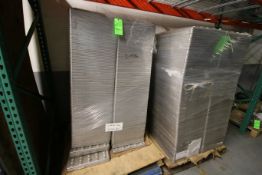 American Pan 75 Pocket Steel Trays, Model 10/08, Aprox. 25