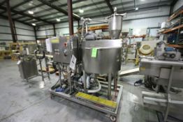 Chester-Jenson Aprox. 70 Gal. Processor Kettle, Model X70N2.5, S/N 9620-P, Built 1996, Rated 100 PSI