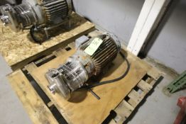 Tri-Clover Type Aprox. 10 hp Centrifugal Pump with 3