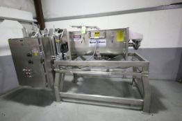 Marion S/S Ribbon Blender, Model SRU-1843, S/N 93068 with Aprox. 7 Cubic Feet and 10hp Motor