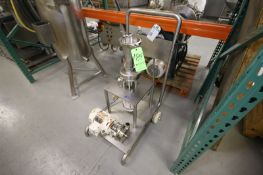 Waukesha Cherry Burrell .75 hp Tri-Blender with S/S Funnel and Siemens 1720 RPM Drive with 1-1/2