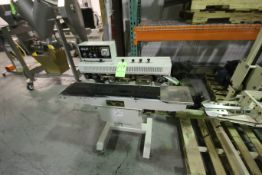 Wenzhou-Hualian Packaging & Food Machinery Continuous Portable Bag Sealing Unit, S/N 98032, 7 1/